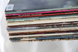 A lot of twenty various rock / pop albums - all in generally VG+ condition