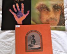 A George Harrison and related 3 album lot which includes the Bangladesh box set