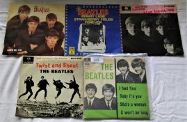 A lot of Five Beatles Ep's / Picture Sleeves