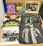 A lot of Hawkind related pieces with a signed Robert Calvert album , t-shirt and more on offer here