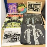 A lot of Hawkind related pieces with a signed Robert Calvert album , t-shirt and more on offer here