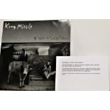 A signed album by underground band King Missle