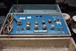 A rare and sought after guitar or studio delay unit by Watkins the Copicat blue version with