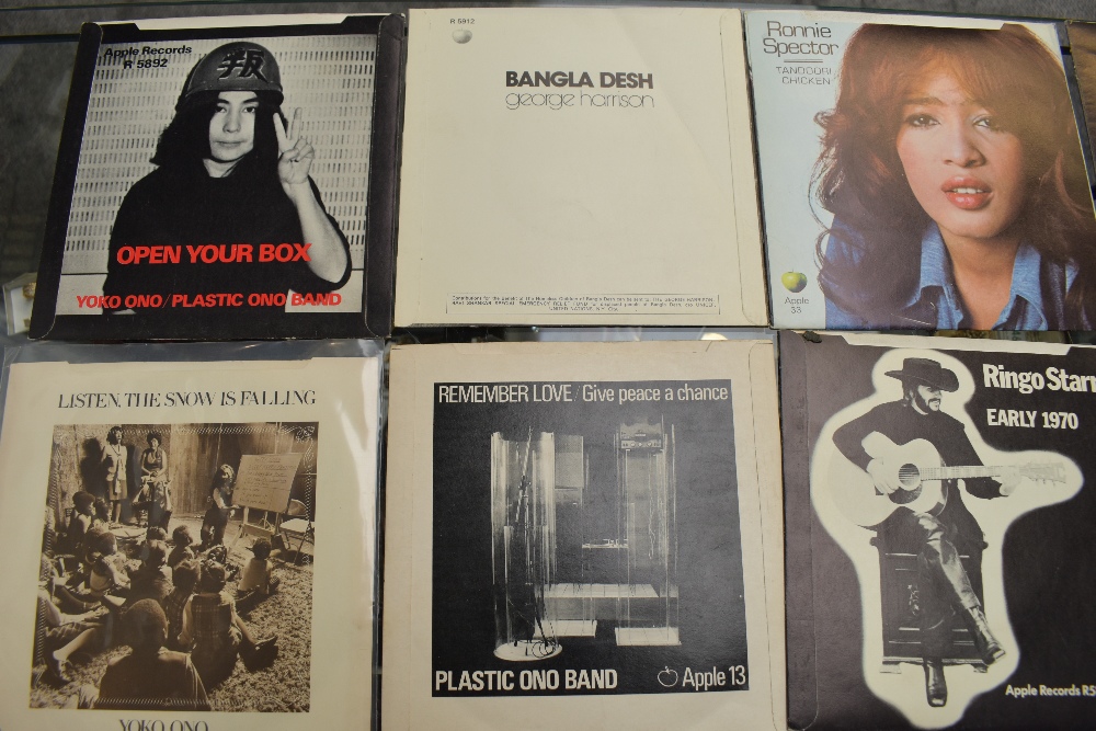 A lot of Beatles / Apple related seven inch singles - the George Harrison ' Bangladesh ' and the - Image 2 of 3