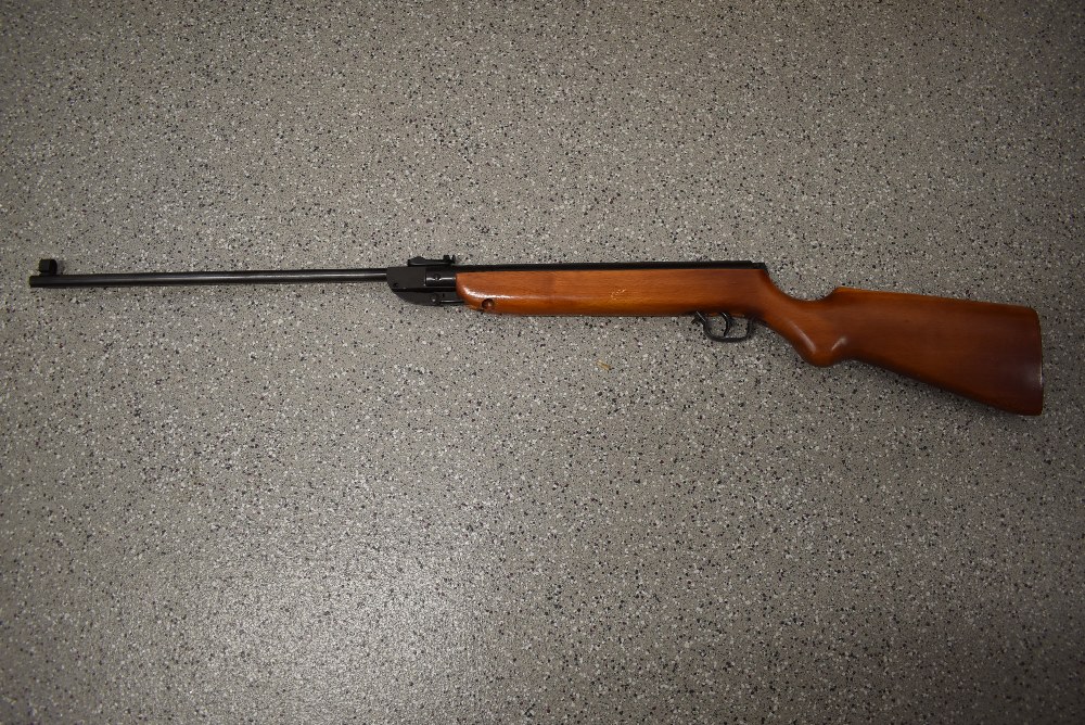 A Haenel East German, .22cal model 303 break action Air Rifle