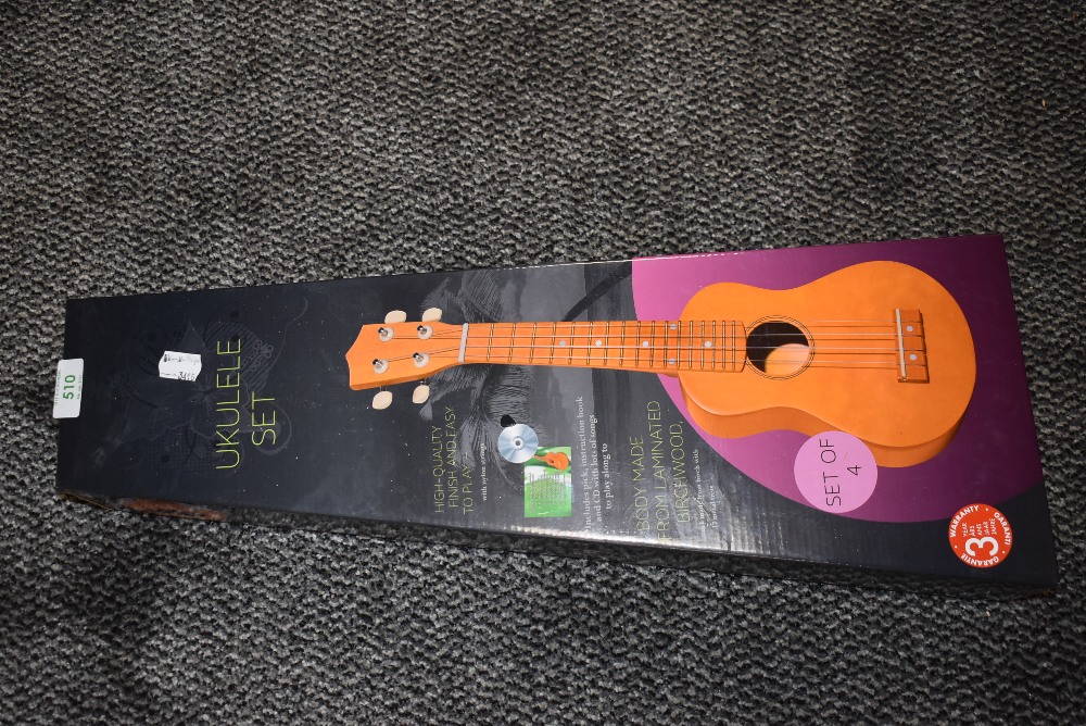 A boxed as new Ukulele guitar