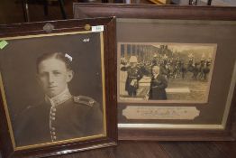 A photographic print of local military interest for the West Lancashire Territorial Forces dated