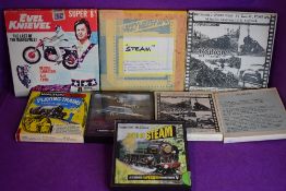 A selection of super eight transport related films including Railway interest and local Over Shap