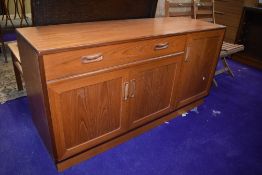 A vintage teak G plan sideboard, width approx. 129cm