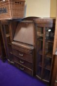 An early 20th Century oak 'sondheim' bureau display