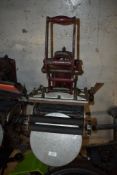 A professional work shop type set printing press by Adana Model No.3