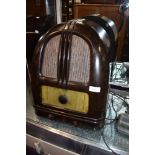 A 1930s Bakelite radio , understood to be a Philco 444