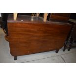 A 19th Century mahogany gateleg table