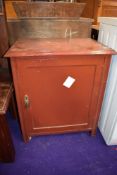 An early 20th Century cabinet, later painted