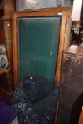 A vintage noticeboard, approx. 134 x 61cm