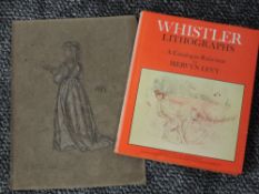 A mezzotint, after J McNeill Whistler, Symphony in White, No 2, signed Arthur L Cox, dated 1922,