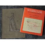 A mezzotint, after J McNeill Whistler, Symphony in White, No 2, signed Arthur L Cox, dated 1922,