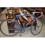 A vintage Dawes Chevron racer style bicycle fitted with Simplex gears