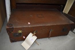 A vintage composition suitcase- get ready for Portugal