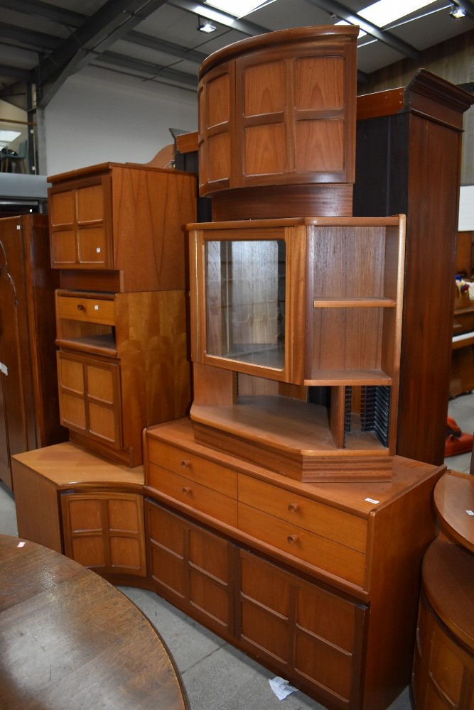 A large selection of teak Nathan living room furniture