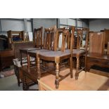 A selection of traditional kitchen dining chairs