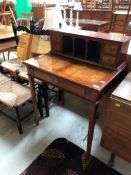 A nice quality modern reproduction desk, top removable if prefer to use as a hall or side table