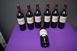 Seven bottles of 2001 Chateau Cantemerle Haut Medoc, Grand Cru Classe, France, 12.5% 750ml