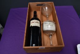 A Grand Magnum of Les Jamelles Cabernet Sauvignon, Vin De Pays D'Oc 1998, 1500ml 12% vol, with two