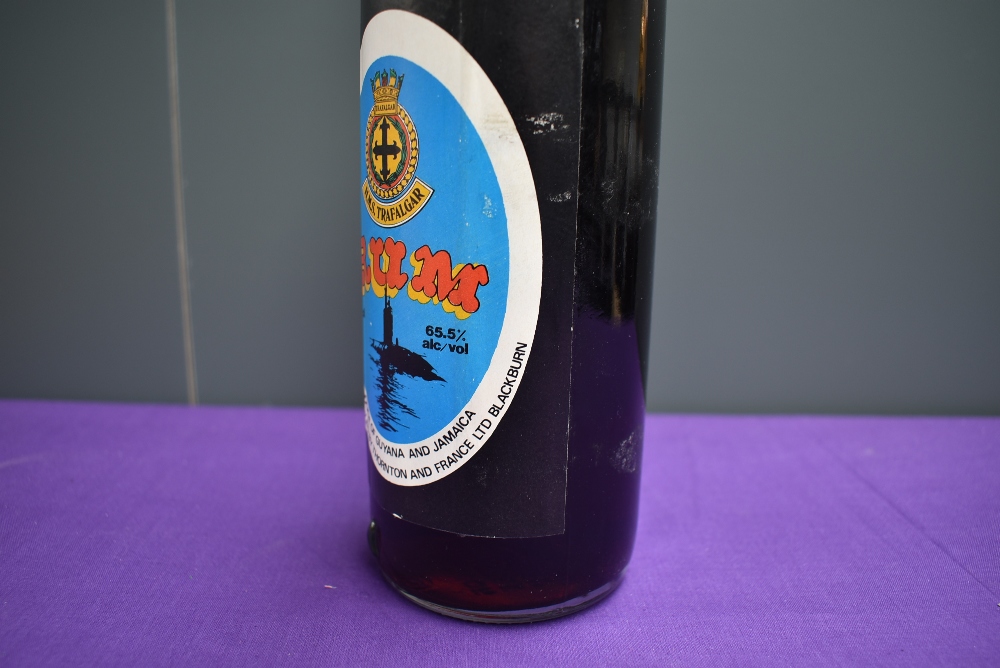 A bottle of HMS Trafalgar Rum 75cl 65.5 vol, produce of Guyana & Jamaica, bottled by Thornton & - Image 3 of 5