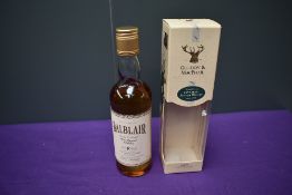 A half bottle of Balblair Single Highland Malt Scotch Whisky, 10 year old, bottled by Gordon &