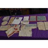 A collection of needlework, stitched by Miss Annie Wood of Carlton rd, Helmsley a British