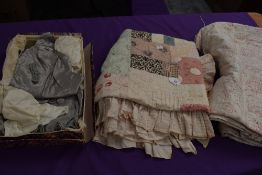 Two quilts AF and a deconstructed antique bodice or similar, a good little project perhaps?