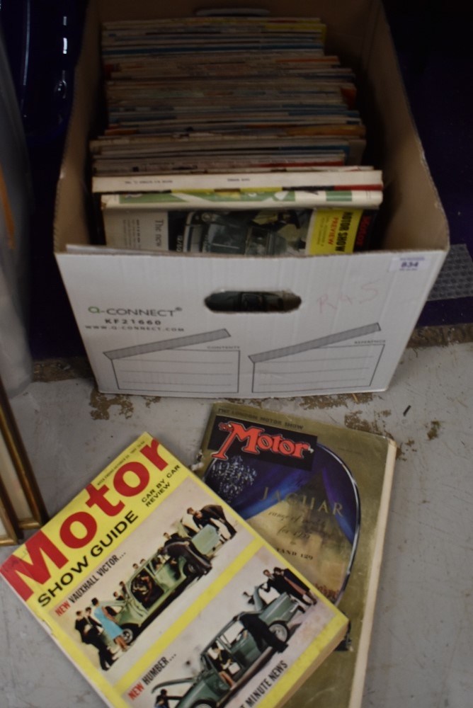 A selection of vintage motor cycle caravan and motor car magazines 60's and 70's interest