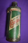 A vintage garage oil can for Castrol Wakefield 1 litre