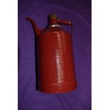 A vintage garage forecourt Paraffin or Oil can