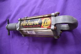 A scarce Carburol one shot dispenser.