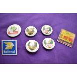 A quantity of Petrol lapel badges.