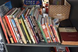 A shelf of Railway Related Volumes including British Steam, The Lost Joy of Railways, The Railways