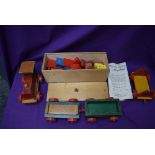 A NicolToys wooden Multi Builder part set MB1, with instructions and in original box along with a