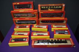 A collection of Hornby 00 gauge Rolling Stock comprising, Pullman Coaches R223 & R233, Buffet Car