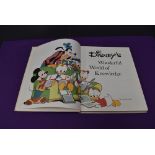 A set of twenty two Danbury Press Disney Wonderful World of Knowledge Books, volumes 1-22,