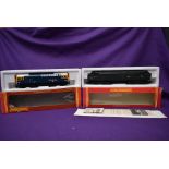 Two Hornby 00 gauge Locomotives, Class 37 BR Co-Co Diesel D6721, boxed R284 and Class 25 BR Bo Bo