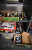 A collection of Trackside, Days Gone, EFE and similar diecasts all loose with boxes seperate along