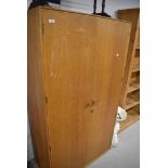 A mid 20th Century golden oak wardrobe, possibly Gomme (G plan) width approx. 91cm