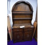 A reproduction Dutch style dresser