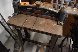 An industrial paper printers folding machine or press by Hampson Bettridge Belmont having cast