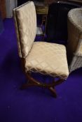 A 19th Century oak Gothic revival chair