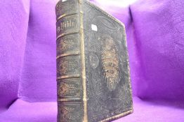 A large John Brown family bible leather bound