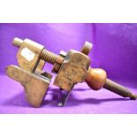 An early wood workers adjustable combination plane made in Austria specially for Ward and Payne