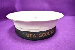 A vintage Navy cap or hat for the Sea Scouts